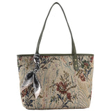 Large-capacity shoulder bag wild big bag student class oil painting tote bag