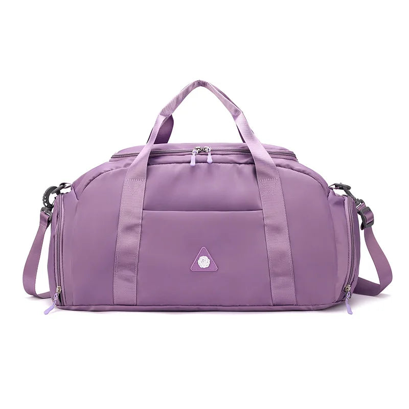 Large Capacity Sports Fitness Bag with Wet Dry Separation