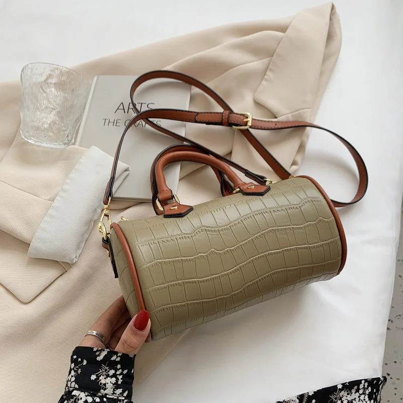 Large-capacity Portable Shoulder Bag with Yuantong Pillow Design