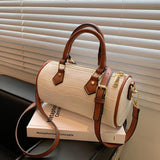 Large-capacity Portable Shoulder Bag with Yuantong Pillow Design