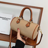 Large-capacity Portable Shoulder Bag with Yuantong Pillow Design