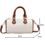 Large-capacity Portable Shoulder Bag with Yuantong Pillow Design