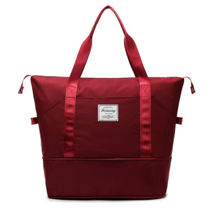 Large Travel Bag with Wet/Dry Separation