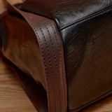 Waterproof Leather Bag Woman Travel Shoulder Handbag