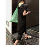 Green Tote Bag Shoulder Handbag for Women