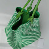 Green Tote Bag Shoulder Handbag for Women