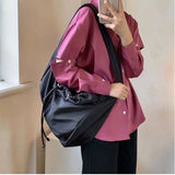 Large Women Bag Crossbody Shoulder Bag Casual Canvas Handbag
