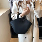 Bucket Shoulder Bags for Women Crossbody Solid Casual Female Handbags