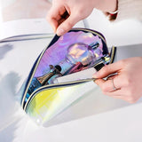 Laser Cosmetic Bag Ins Style Dumpling Wash Bag