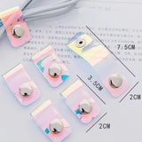 Laser PVC Portable USB Cable Earphone Holder
