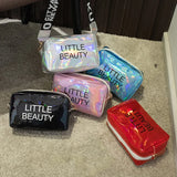 Laser Small Phone Crossbody Bag PU Leather Shoulder Messenger Handbag