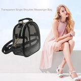Transparent PVC Crossbody Bag Jelly Clear Shoulder Phone Bags