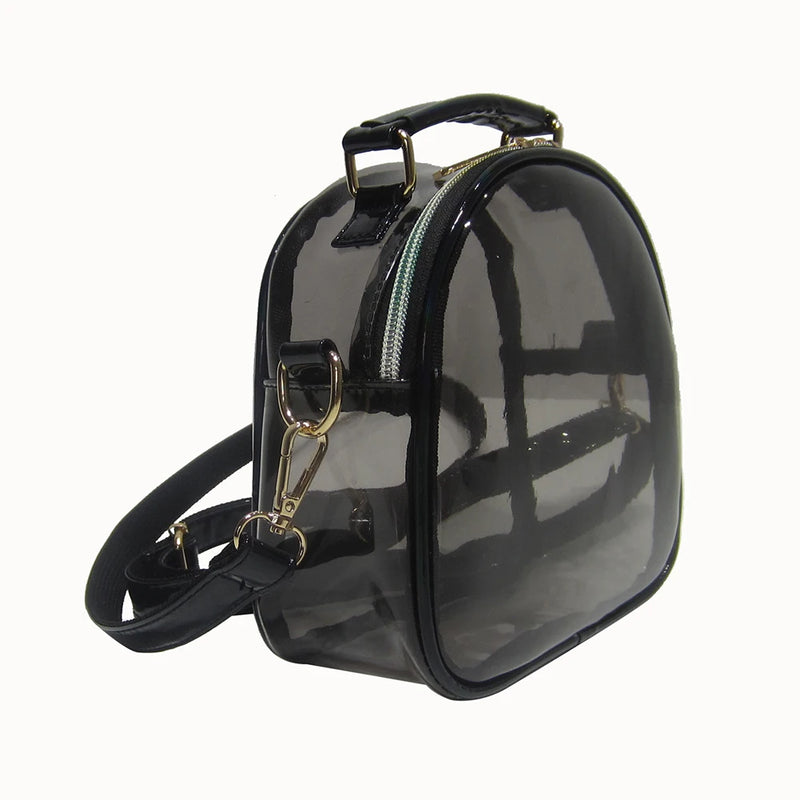 Laser Transparent PVC Crossbody Bag Mini Jelly Clear Shoulder Phone Bags