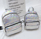 Holographic Backpack for Teenage Girls - Two Sizes