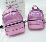 Holographic Backpack for Teenage Girls - Two Sizes