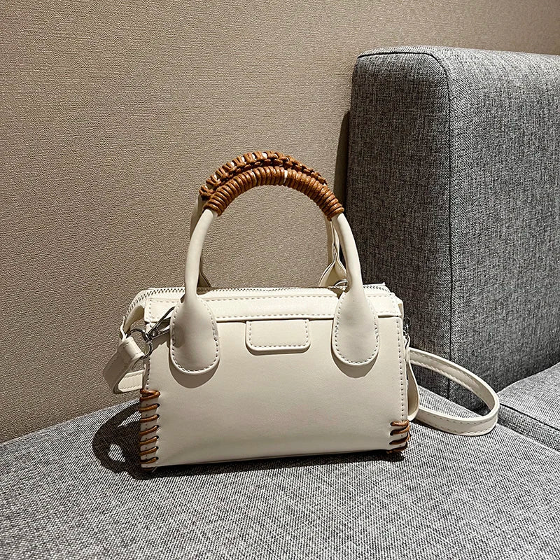Texture All-match Handbags High Female Messenger Bag