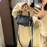 Texture All-match Handbags High Female Messenger Bag