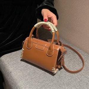 Texture All-match Handbags High Female Messenger Bag