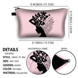 Latin America Girls Make Up Bags African Girls Printing Cosmetic Cases