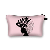 Latin America Girls Make Up Bags African Girls Printing Cosmetic Cases