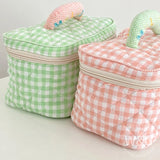 Portable Makeup Organizer Bag Large Capacity Cosmetic Storage Travel Bag