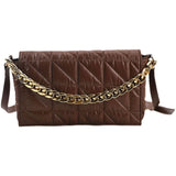 Winter High Down Cotton Women Handbag Shoulder Padded Bag
