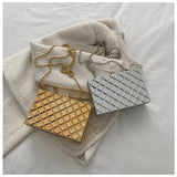 Plaid Crossbody Bag Women Party Clutch
