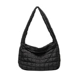 Quilted Shoulder Bag Soft Female Lady Winter Solid Cloud Underarm Bag