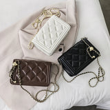 Vintage Chain Crossbody Bag Women's Shoulder Messenger Bag