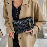 Vintage Chain Crossbody Bag Women's Shoulder Messenger Bag