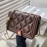 Vintage Chain Crossbody Bag Women's Shoulder Messenger Bag