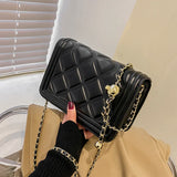 Vintage Chain Crossbody Bag Women's Shoulder Messenger Bag