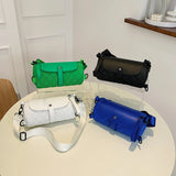 Lattice Tote Barrel Shaped Bag Summer Nylon Women's Handbag
