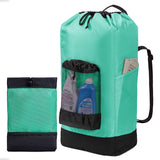 Laundry Backpack 60L Foldable Laundry Bag, Ideal for Dorms, Travel, Camping