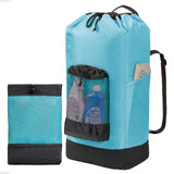 Laundry Backpack 60L Foldable Laundry Bag, Ideal for Dorms, Travel, Camping