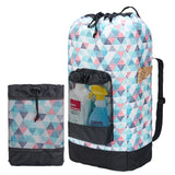 Laundry Backpack 60L Foldable Laundry Bag, Ideal for Dorms, Travel, Camping