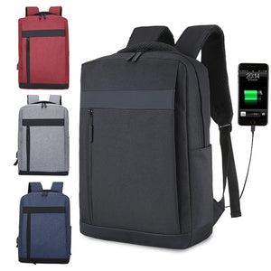 USB Backpack Business Men's Notebook 15 Inch