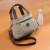 Women's Canvas Messenger Bag Tote Large Capacity Work Bags