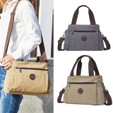 Women's Canvas Messenger Bag Tote Large Capacity Work Bags