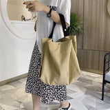 Japanese Art Canvas Shoulder Bag Big Capacity Casual Crossbody Bag