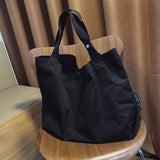 Japanese Art Canvas Shoulder Bag Big Capacity Casual Crossbody Bag