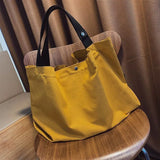 Japanese Art Canvas Shoulder Bag Big Capacity Casual Crossbody Bag