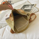 Casual Canvas Shoulder Bag Women Large Capacity Shopping Handbags