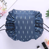 Drawstring Toiletry Pouch Large-Capacity Makeup Bag