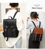 Lazy Oxford cloth nylon backpack school bag