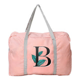 Leaf Series Print Travel Bag Water Proof Luggage Large Capacity Shoulder Pack Ny