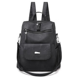 Vintage Leather Women's Backpack Travel School Bagpack