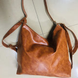 Leather Backpack Women Travel Bagpack Female Large Capacity Backpack