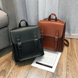 Leather Backpacks Female Shoulder Bag Women's Backpack School Bag for Girls