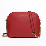 Small Leather Chain Shell Bag for Women